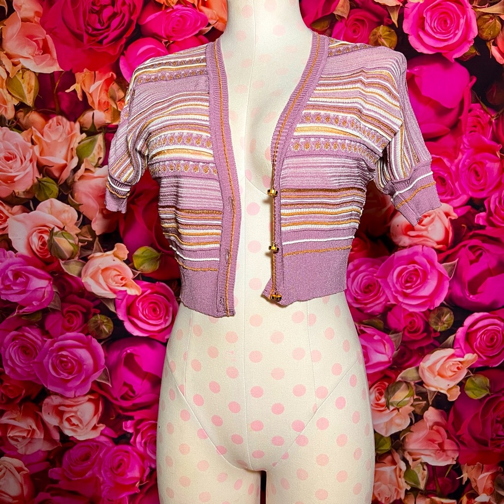 Roberto Cavalli cropped cardigan